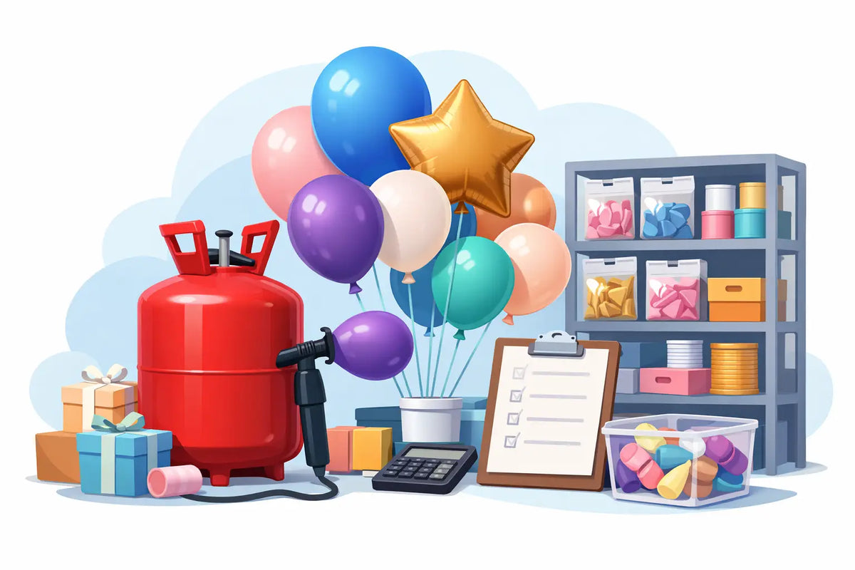 A Guide to Balloon Shop Inventory That Sells