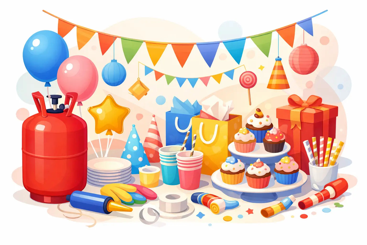How to Stock a Kids Party Decorations Set