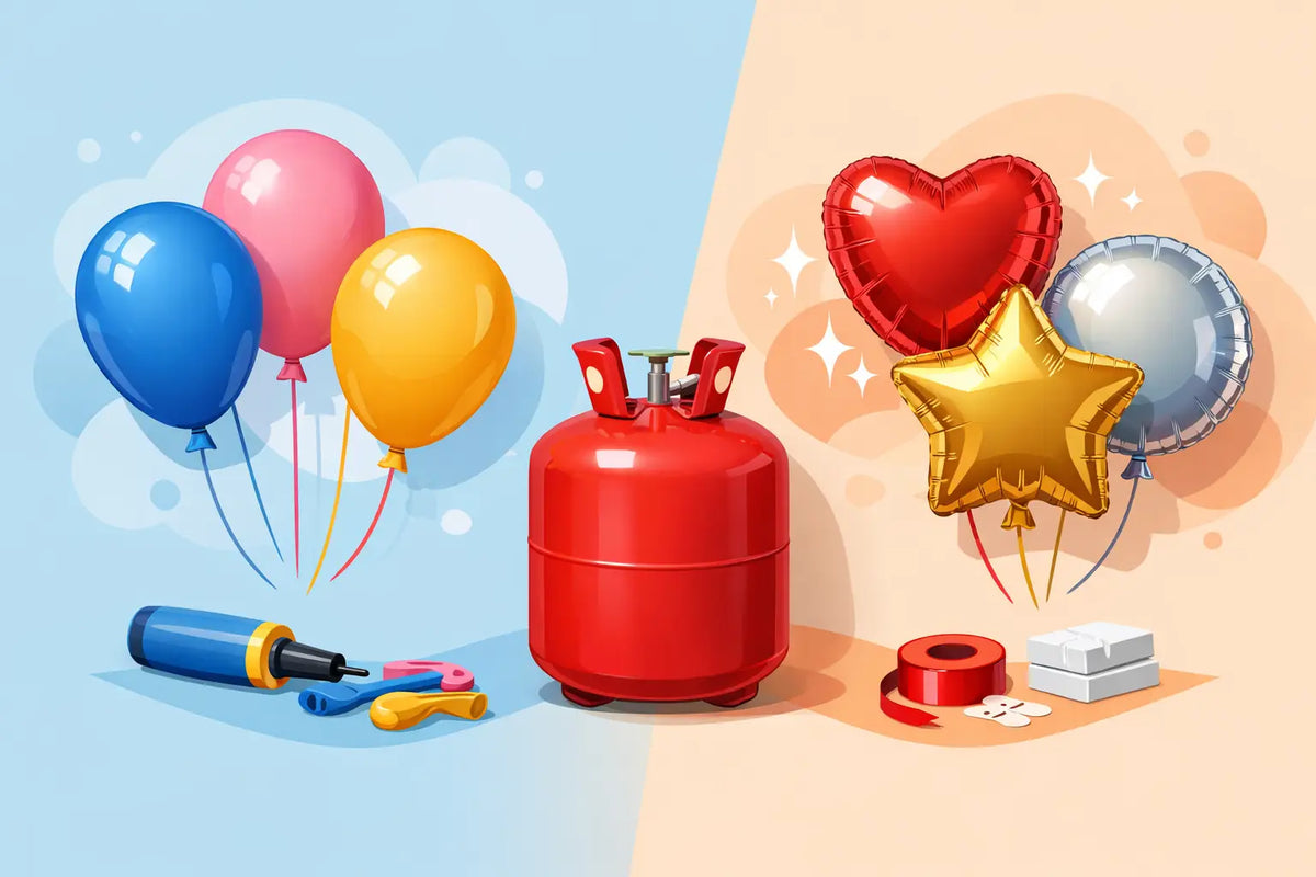 Latex vs Foil Balloons: What Should You Stock?