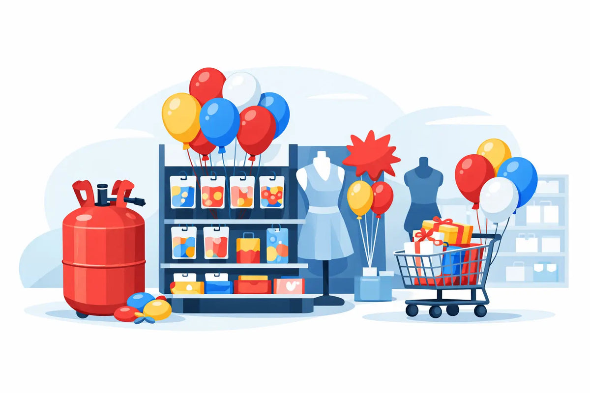 Retail Helium Display Guide for Higher Sales