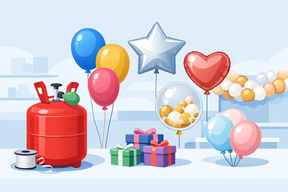What Balloons Need Helium? A Retailer Guide