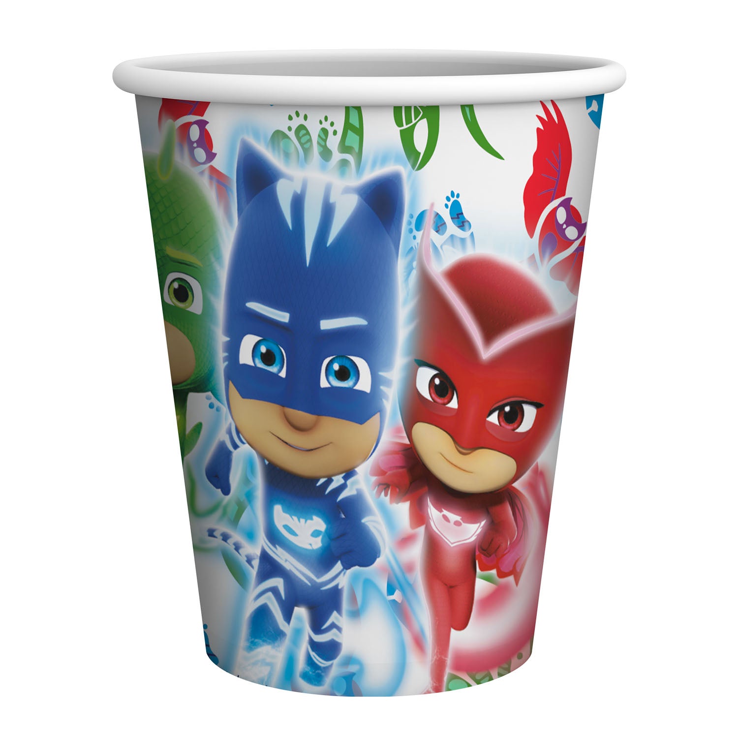 PJ Masks paper cups colorful 8 pack 8.4 oz