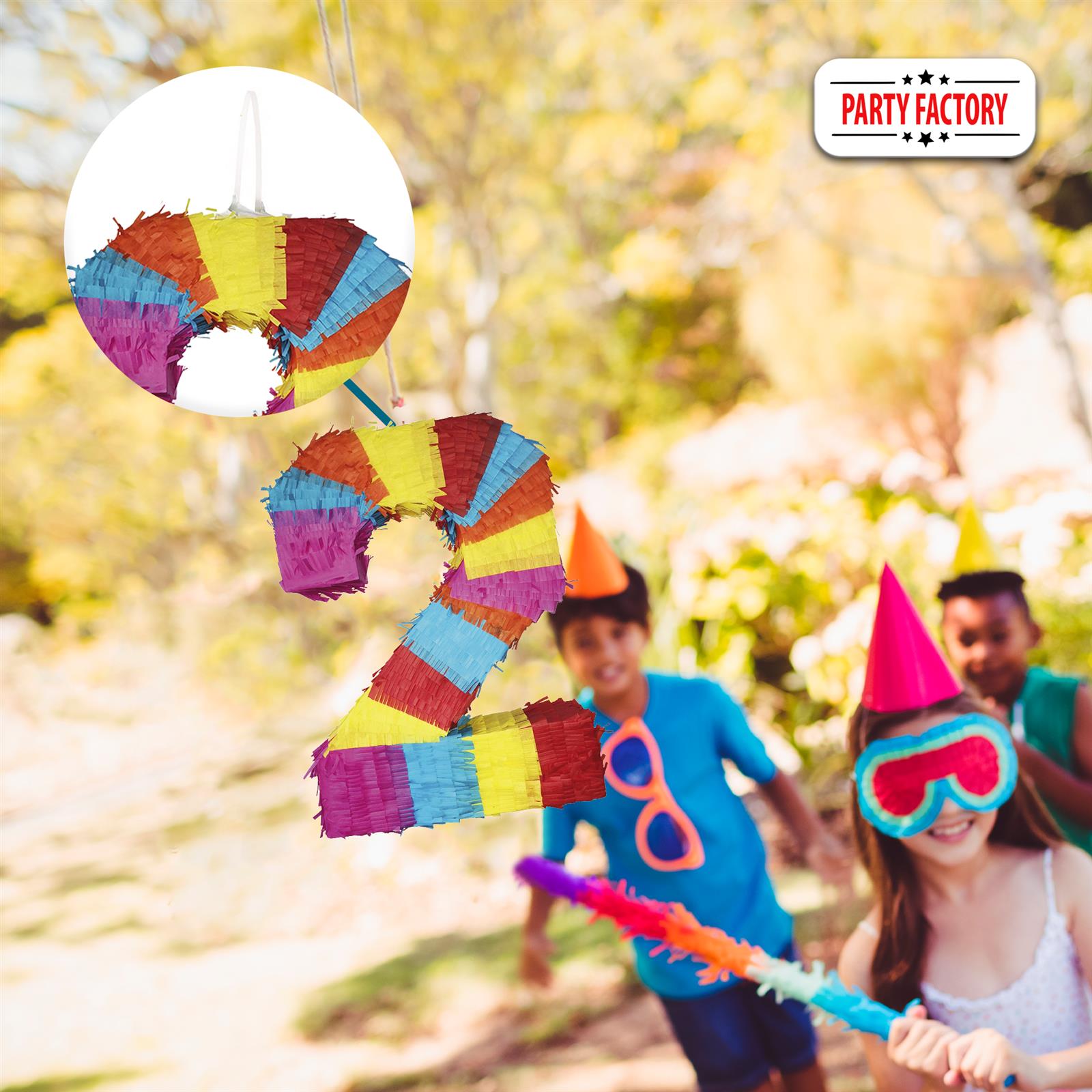Pinata numbers 0-9 children birthday punch pinata 16.5 x 13.7 x 3.1 in birthday decoration 2 3