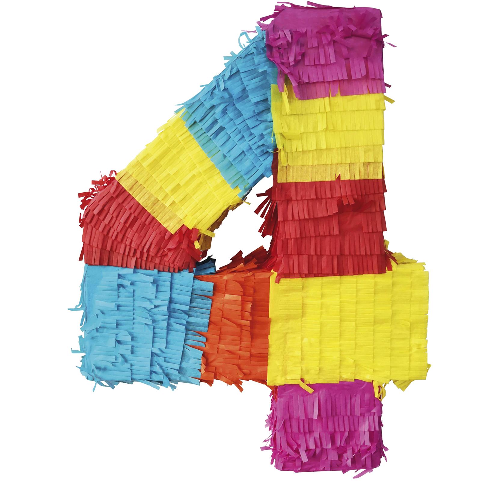 Pinata numbers 0-9 children birthday punch pinata 16.5 x 13.7 x 3.1 in birthday decoration 4