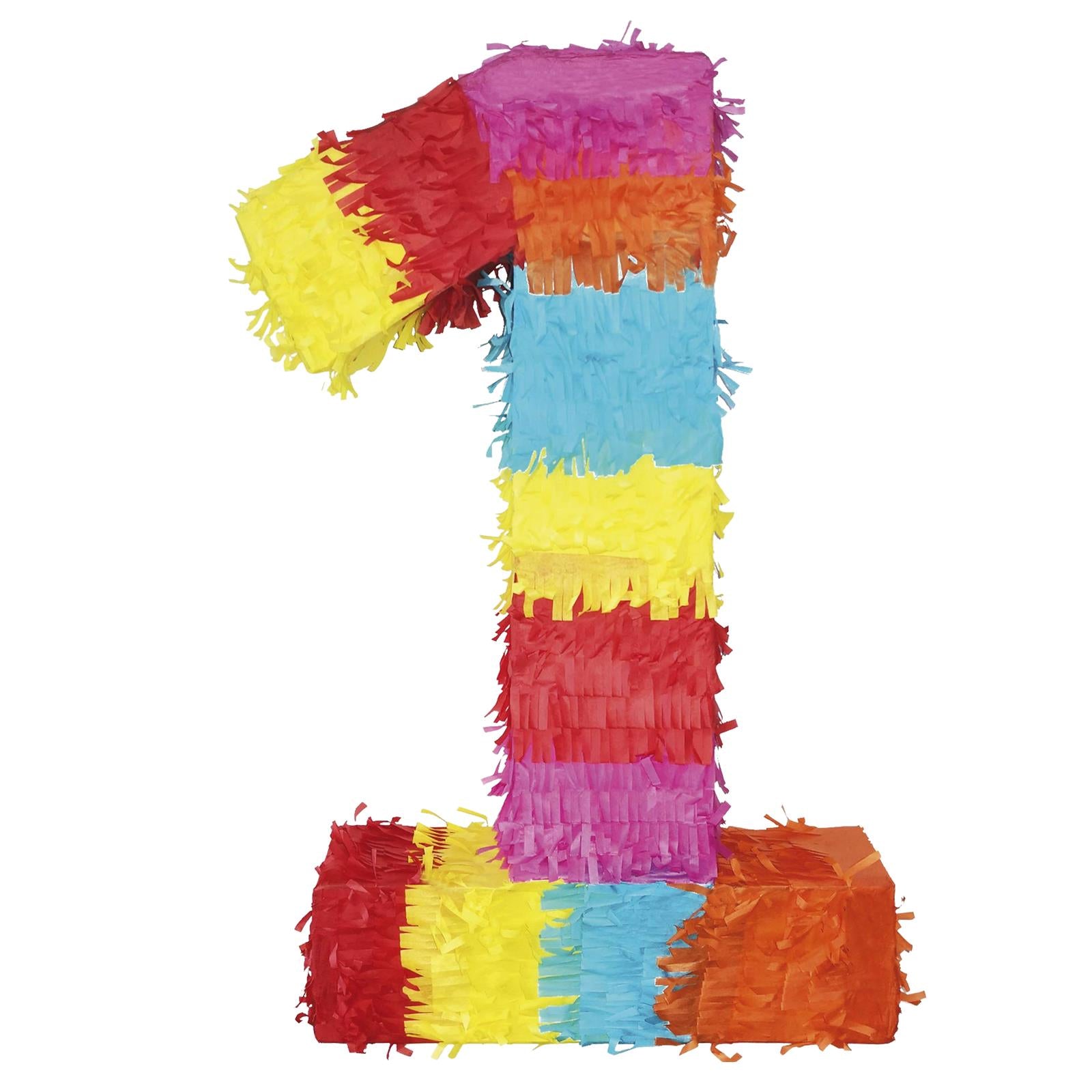 Pinata numbers 0-9 children birthday punch pinata 16.5 x 13.7 x 3.1 in birthday decoration 1