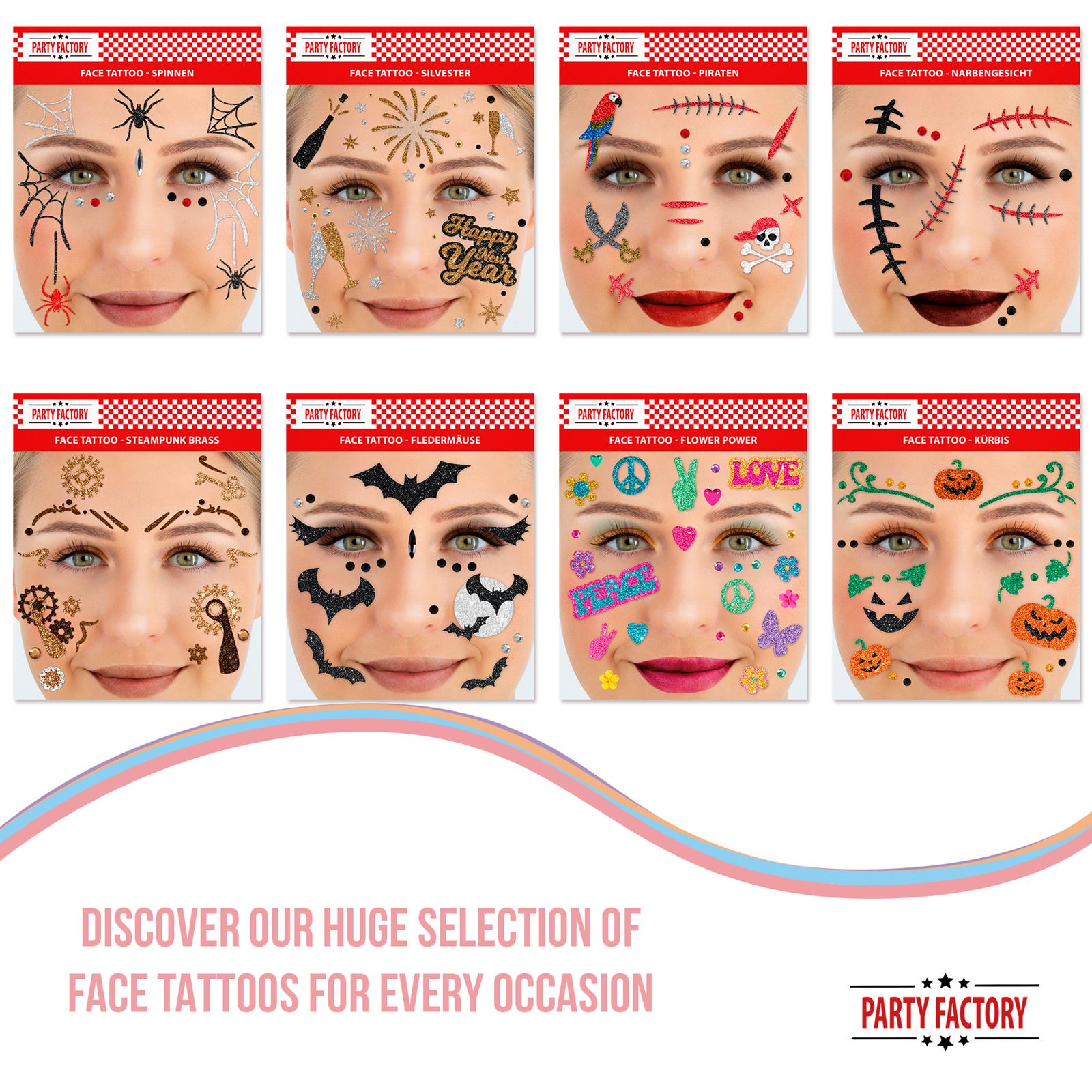 Face Tattoo ice Queen blue silver and white glitter 7