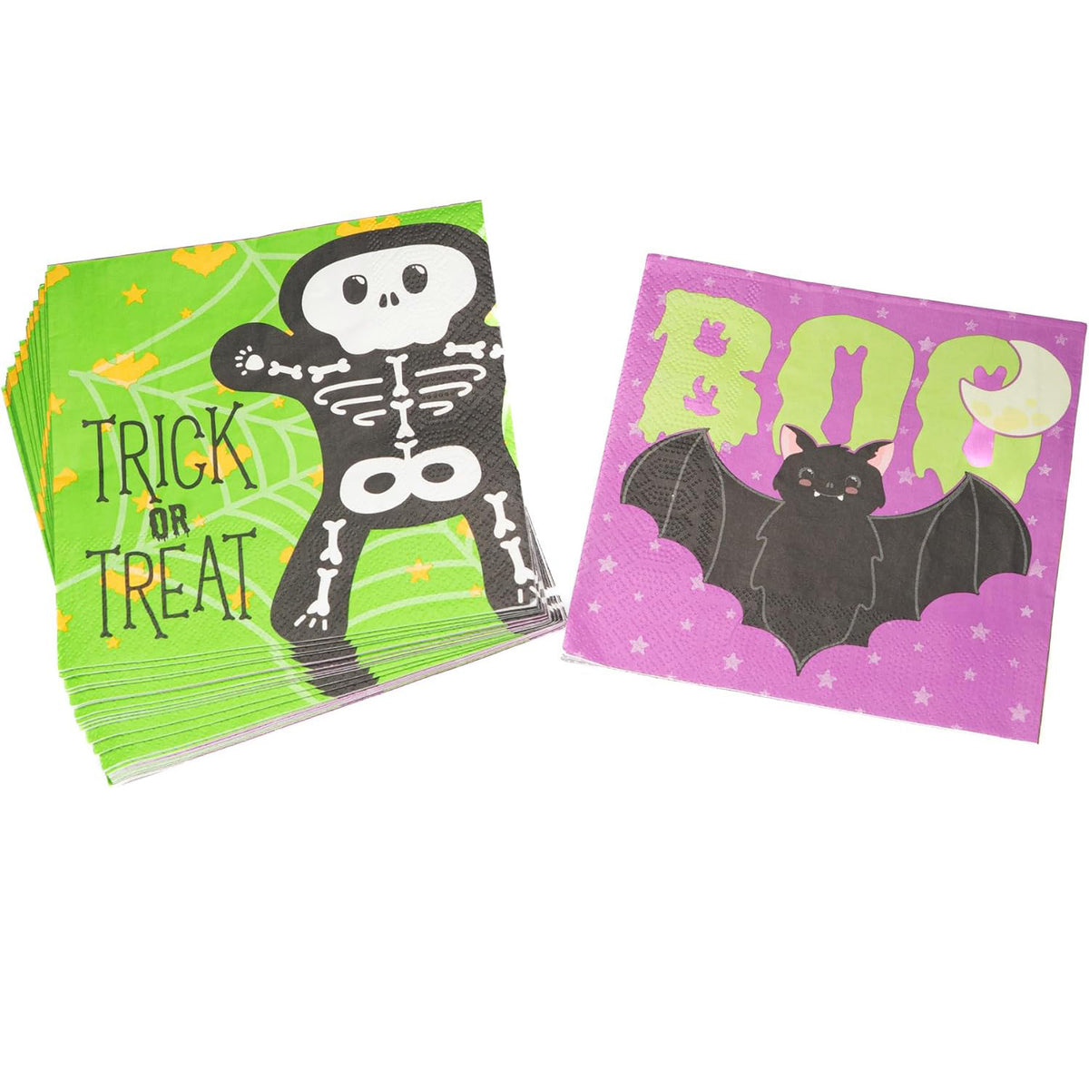 Halloween Skeleton Napkins 3-Ply 20 Pack