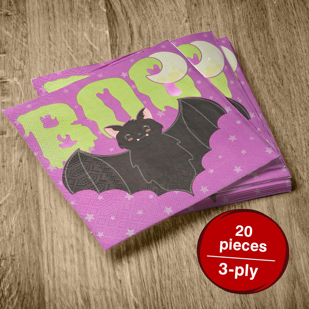 Halloween Skeleton Napkins 3-Ply 20 Pack 4