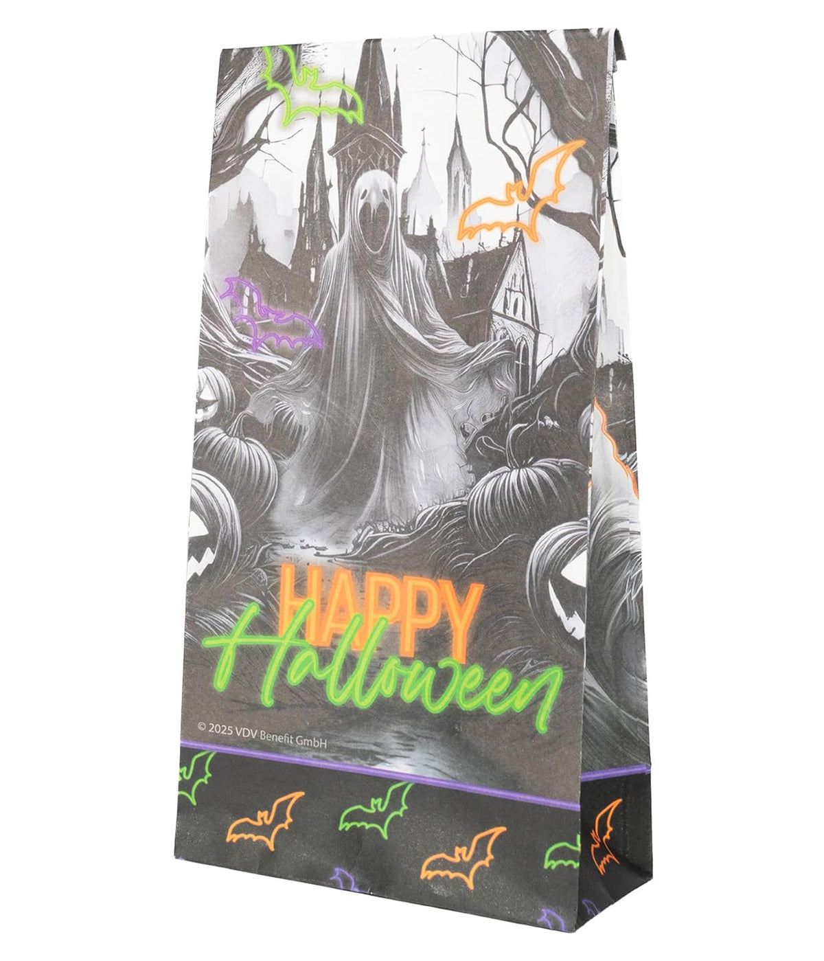 Halloween Neon gift bags 10 pack