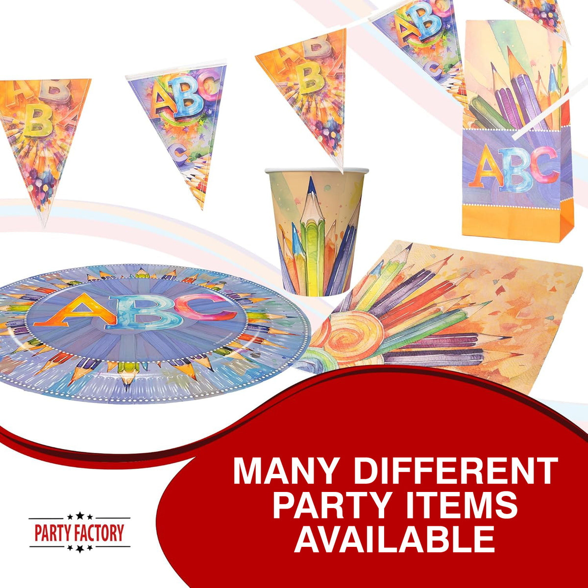 Back to School Neutral Napkins 3-Ply 20 Pack 5