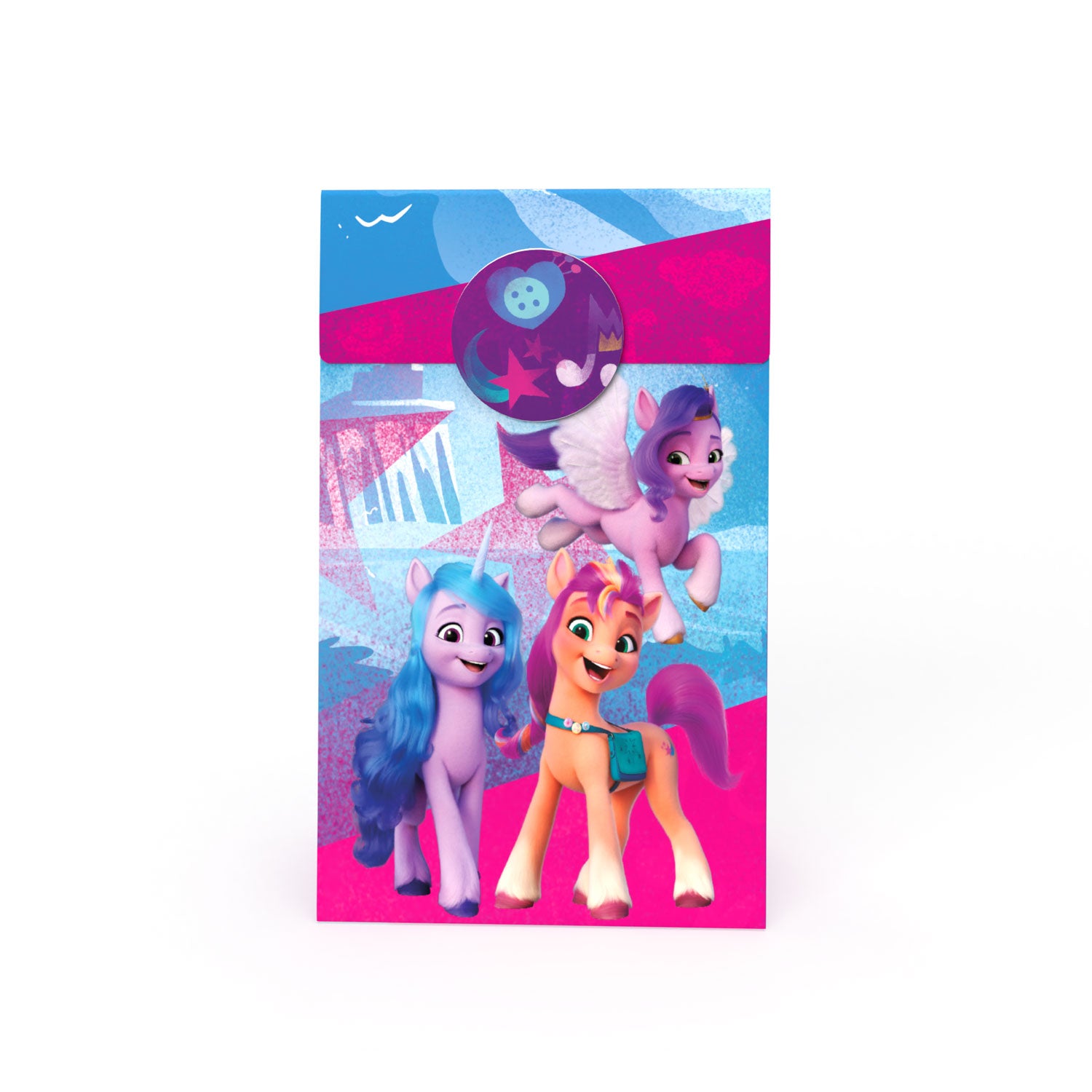 My Little Pony paper party bags incl. stickers 10 pcs