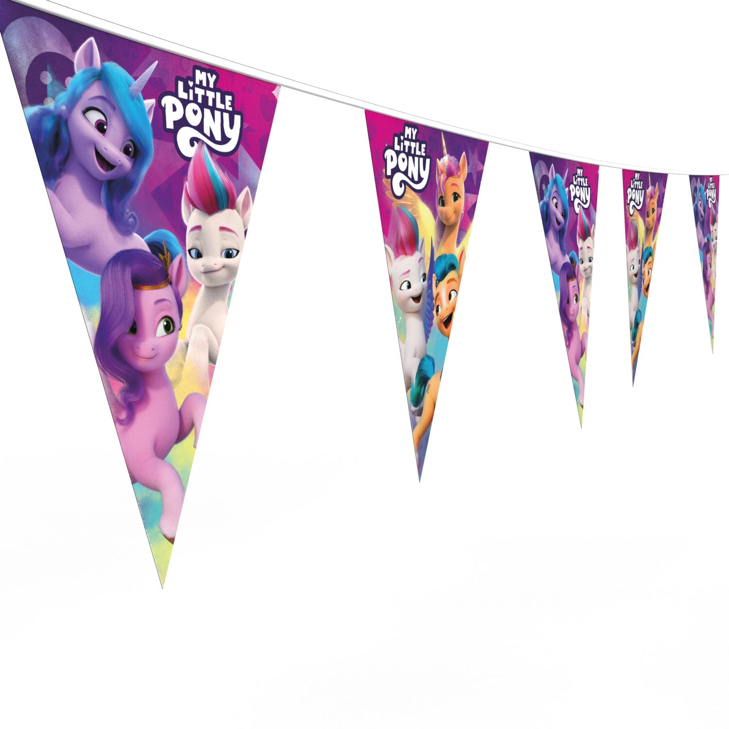 My Little Pony pennant banner purple 16 ft