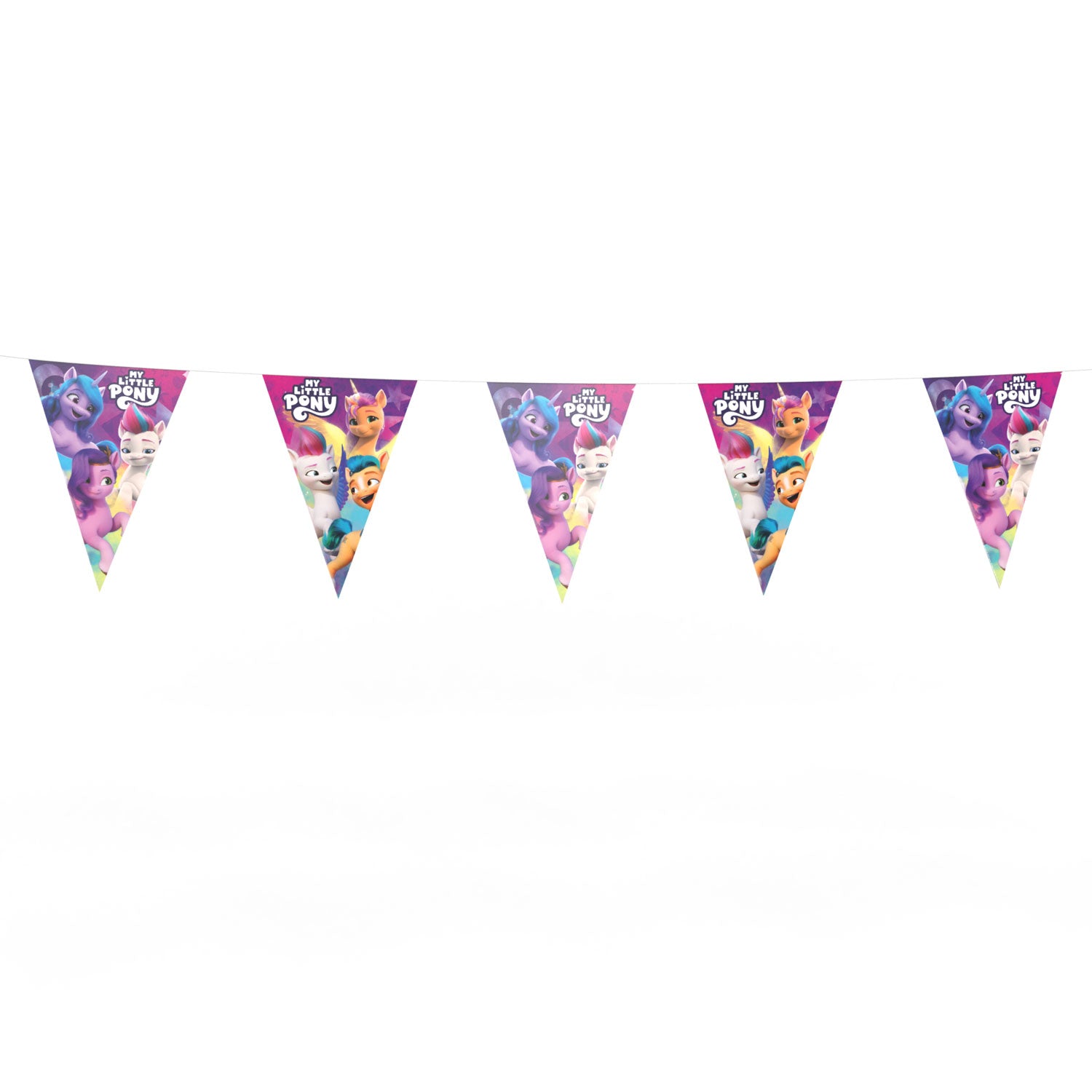 My Little Pony pennant banner purple 16 ft 2